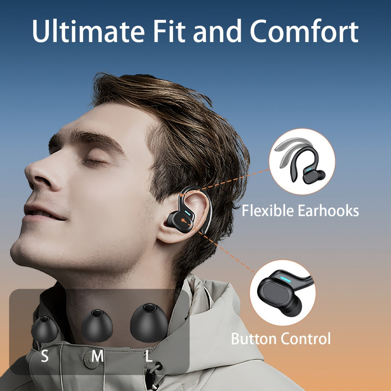 Fones de ouvido LIFEBEE True Wireless com Microfone